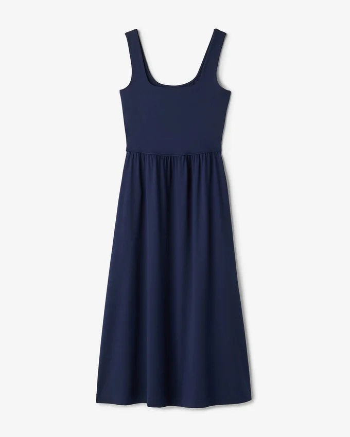 Renew Knit Square Neck Dress Renew Knit Square Neck Dress