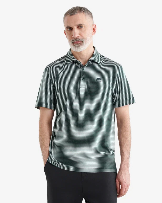 Renew Knit Striped Polo Renew Knit Striped Polo
