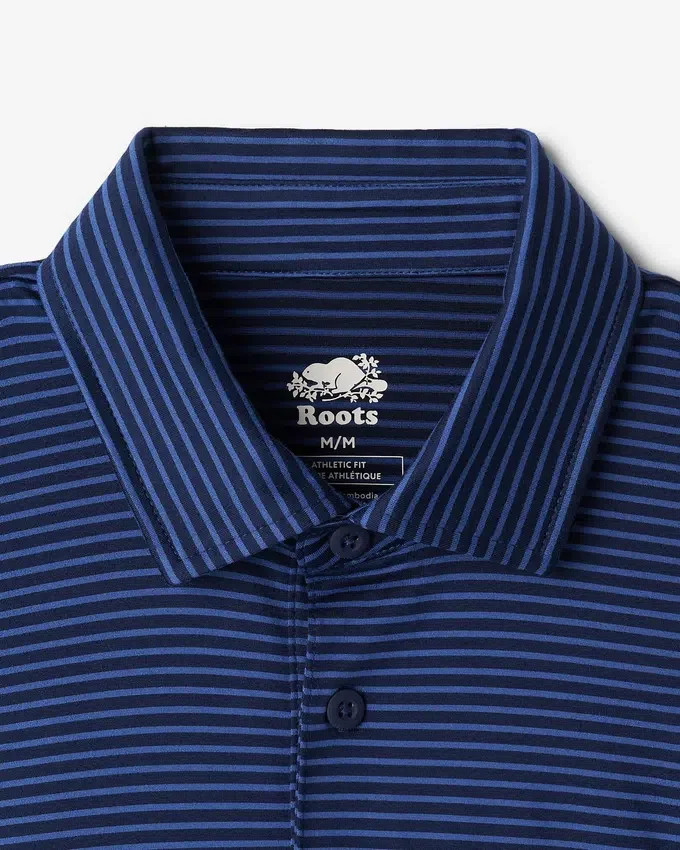 Renew Knit Striped Polo Renew Knit Striped Polo