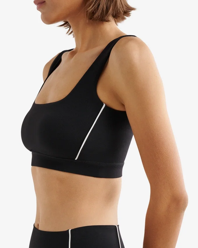 Restore Stretch Piped Sports Bra Restore Stretch Piped Sports Bra