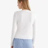 Roam Rib Fitted Long Sleeve Top Roam Rib Fitted Long Sleeve Top