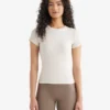 Roam Rib Fitted Short Sleeve Top Roam Rib Fitted Short Sleeve Top