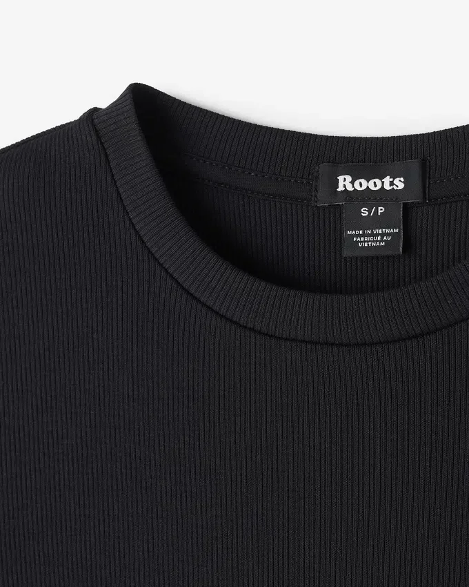 Roam Rib Fitted Short Sleeve Top Roam Rib Fitted Short Sleeve Top