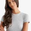 Roam Rib Fitted Short Sleeve Top