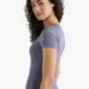 Roam Rib Fitted Short Sleeve Top Roam Rib Fitted Short Sleeve Top