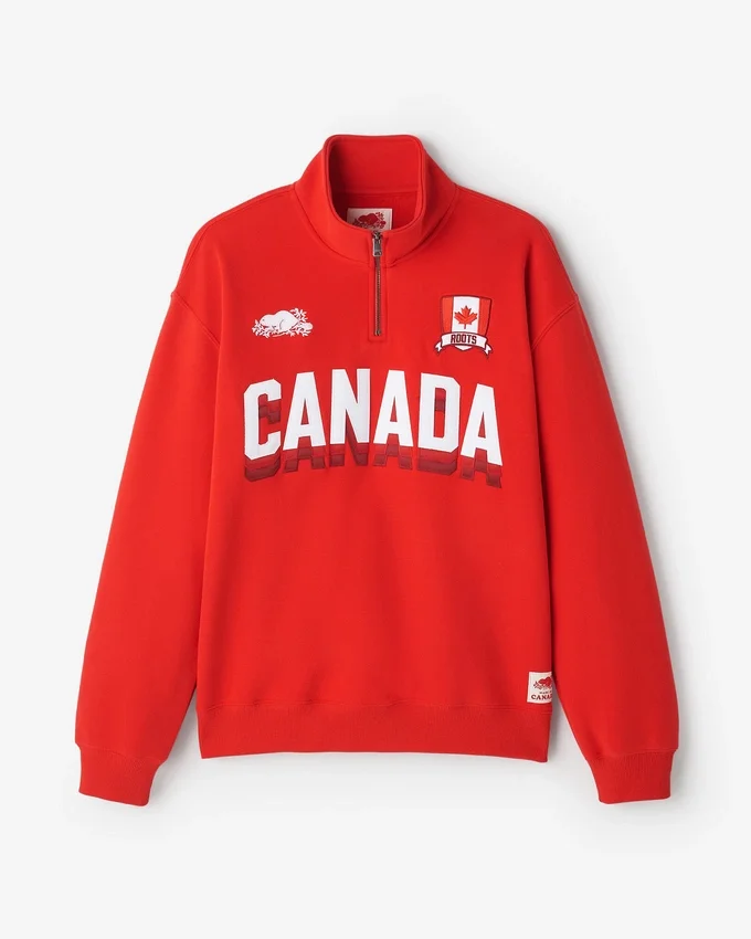 Roots Canada Quarter Zip Roots Canada Quarter Zip