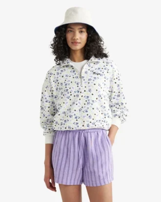 Roots Floral Quarter Zip Roots Floral Quarter Zip