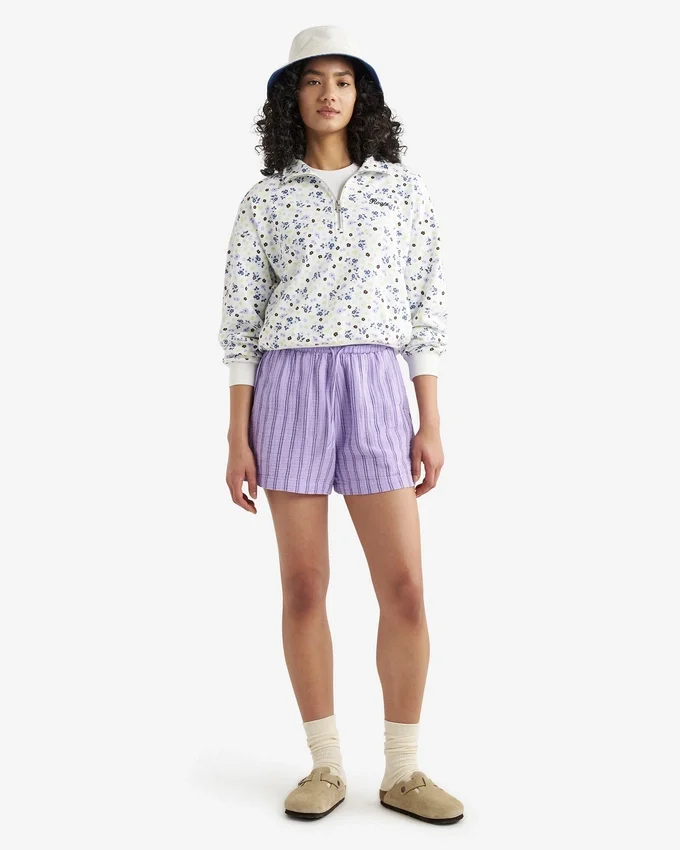 Roots Floral Quarter Zip Roots Floral Quarter Zip