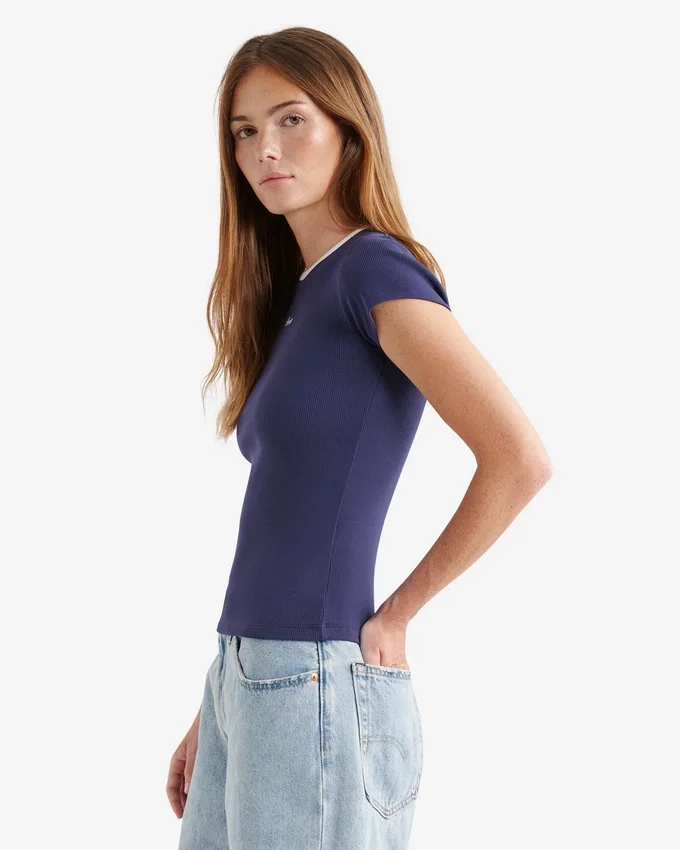 Roots Rib Short Sleeve T-Shirt Roots Rib Short Sleeve T-Shirt