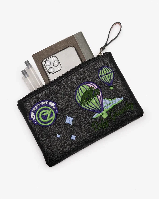 Roots X Wicked Large Zip Pouch Roots X Wicked Large Zip Pouch