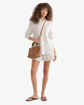 Small Carryall Crossbody Woven