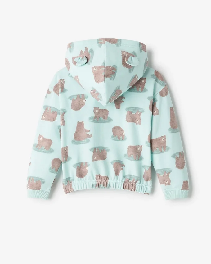 Toddler Cozy Bear Zip Hoodie Toddler Cozy Bear Zip Hoodie