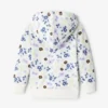 Toddler Floral Full Zip Hoodie