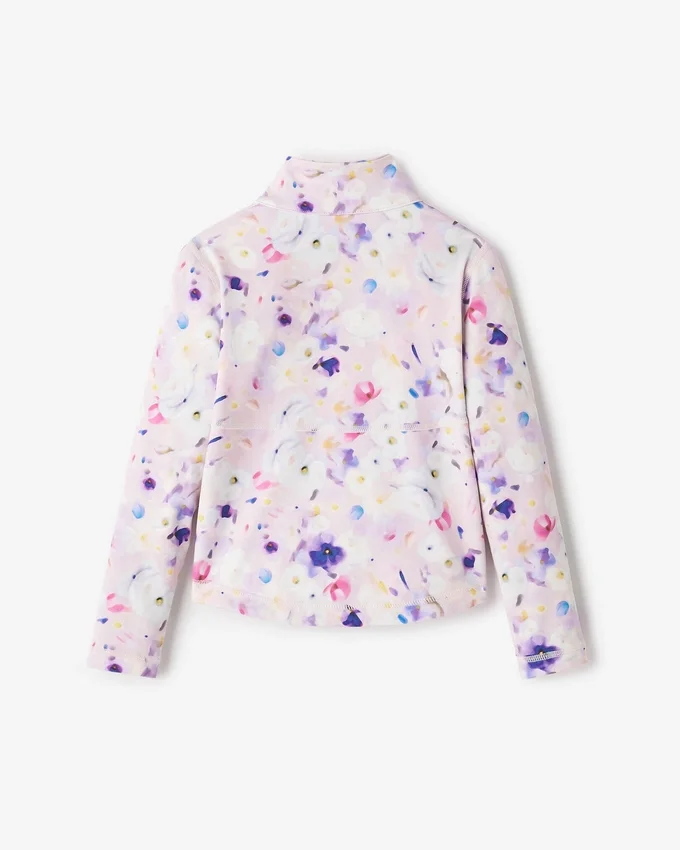 Toddler Girls Active Fitted Track Jacket Toddler Girls Active Fitted Track Jacket
