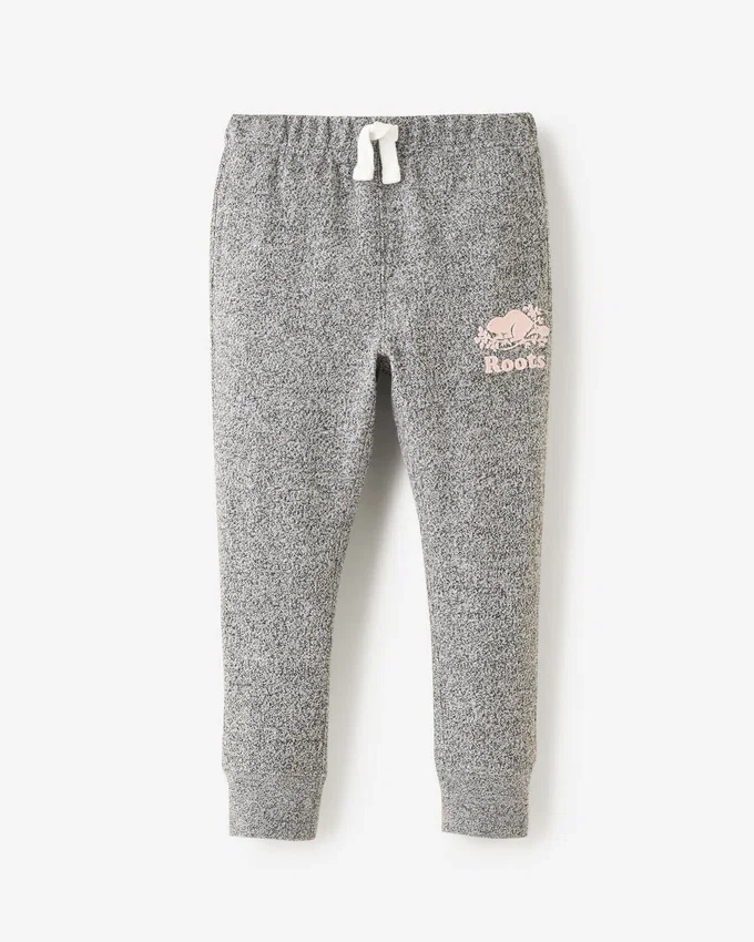 Toddler Girls Organic Slim Cuff Sweatpant Toddler Girls Organic Slim Cuff Sweatpant