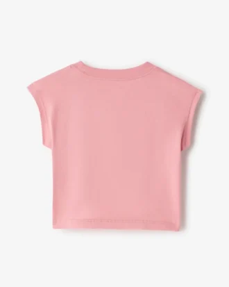 Toddler Girls Sleeveless Boxy T-Shirt Toddler Girls Sleeveless Boxy T-Shirt