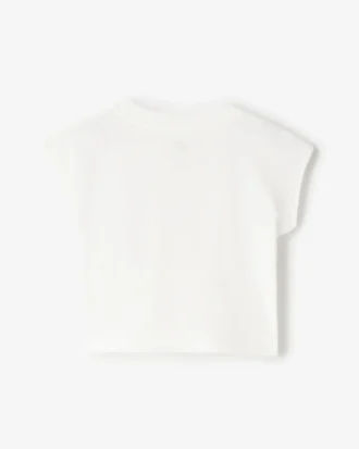 Toddler Girls Sleeveless Boxy T-Shirt Toddler Girls Sleeveless Boxy T-Shirt