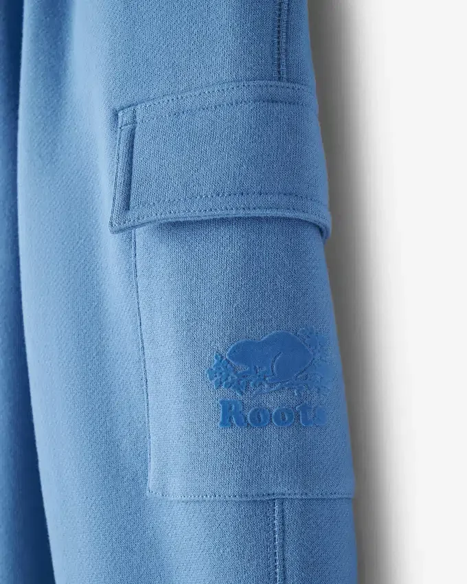 Toddler Organic Cooper Relaxed Cargo Sweatpant Toddler Organic Cooper Relaxed Cargo Sweatpant