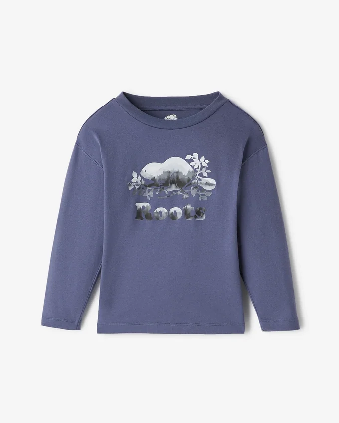 Toddler Organic Cooper Watercolour T-Shirt Toddler Organic Cooper Watercolour T-Shirt