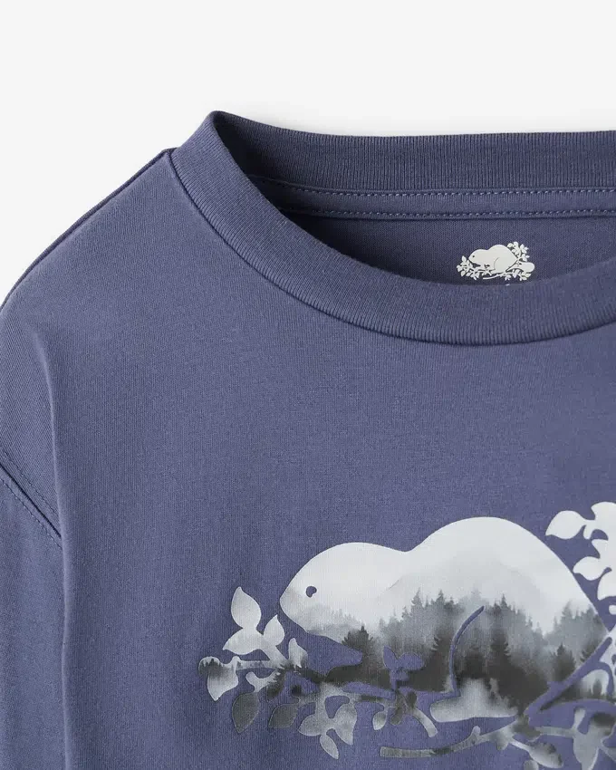 Toddler Organic Cooper Watercolour T-Shirt Toddler Organic Cooper Watercolour T-Shirt