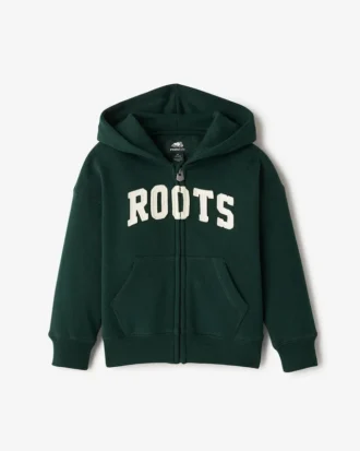 Toddler Roots Applique Full Zip Hoodie