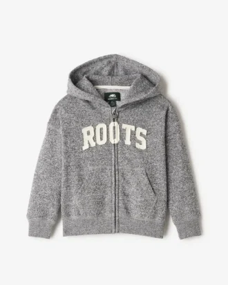 Toddler Roots Applique Full Zip Hoodie