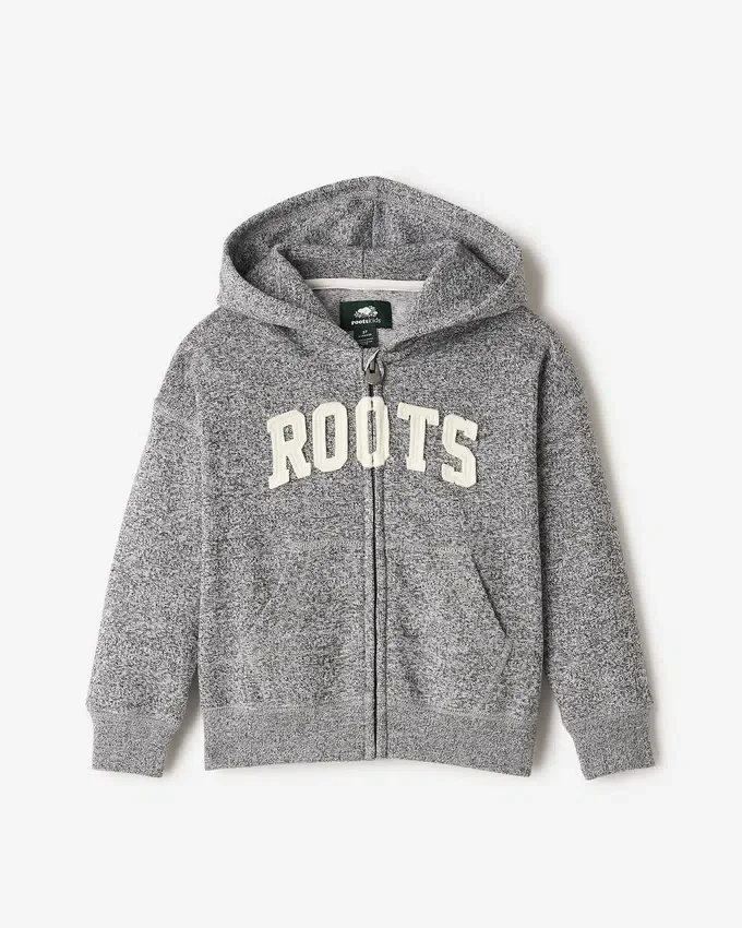 Toddler Roots Applique Full Zip Hoodie Toddler Roots Applique Full Zip Hoodie