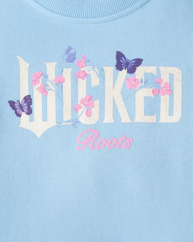 Toddler Roots X Wicked Floral Crew Sweatshirt Toddler Roots X Wicked Floral Crew Sweatshirt