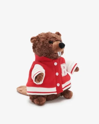 Varsity Jacket Beaver Stuffie Varsity Jacket Beaver Stuffie