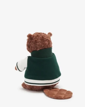 Varsity Jacket Beaver Stuffie Varsity Jacket Beaver Stuffie
