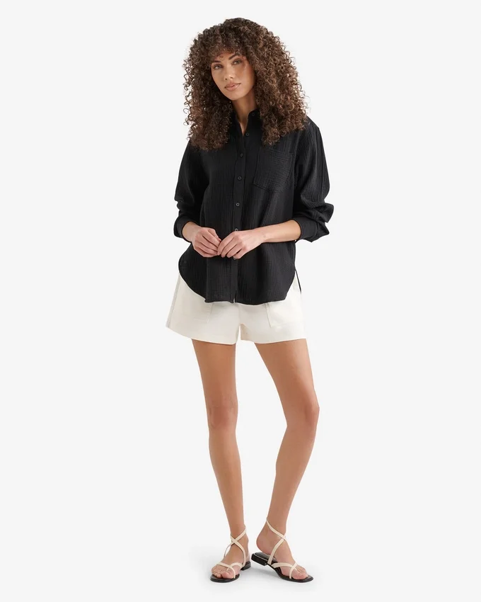 Isla Cotton Gauze Shirt Isla Cotton Gauze Shirt
