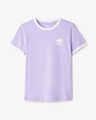 Womens Organic Cooper Ringer T-Shirt