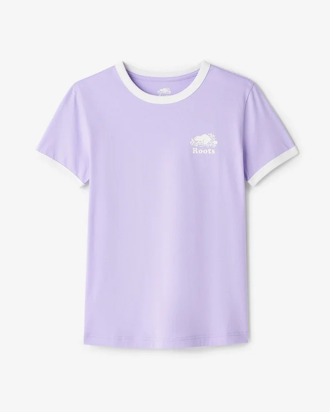 Womens Organic Cooper Ringer T-Shirt Womens Organic Cooper Ringer T-Shirt