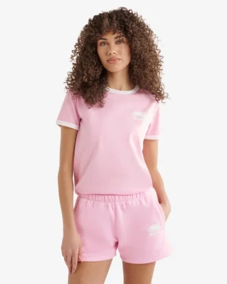 Womens Organic Cooper Ringer T-Shirt