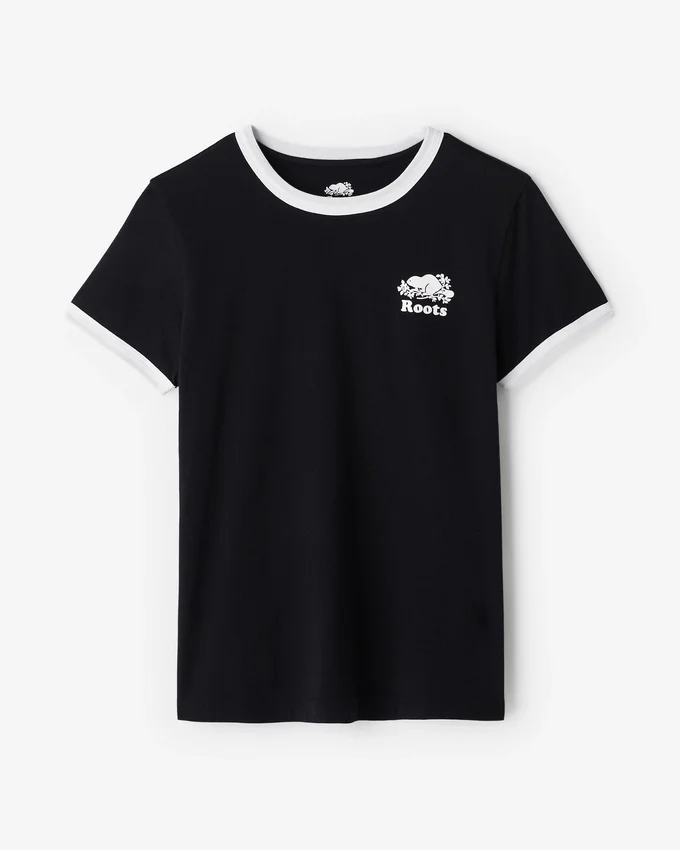 Womens Organic Cooper Ringer T-Shirt Womens Organic Cooper Ringer T-Shirt