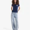 Womens Organic Cooper Ringer T-Shirt Womens Organic Cooper Ringer T-Shirt