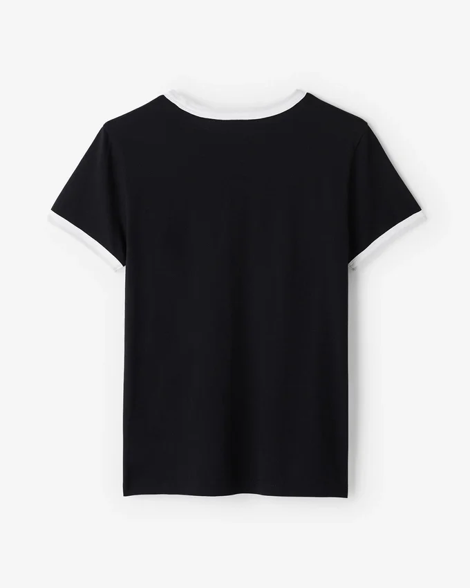 Womens Organic Cooper Ringer T-Shirt Womens Organic Cooper Ringer T-Shirt