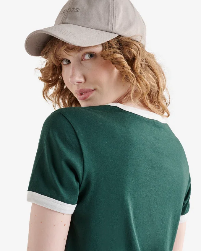 Womens Organic Cooper Ringer T-Shirt Womens Organic Cooper Ringer T-Shirt