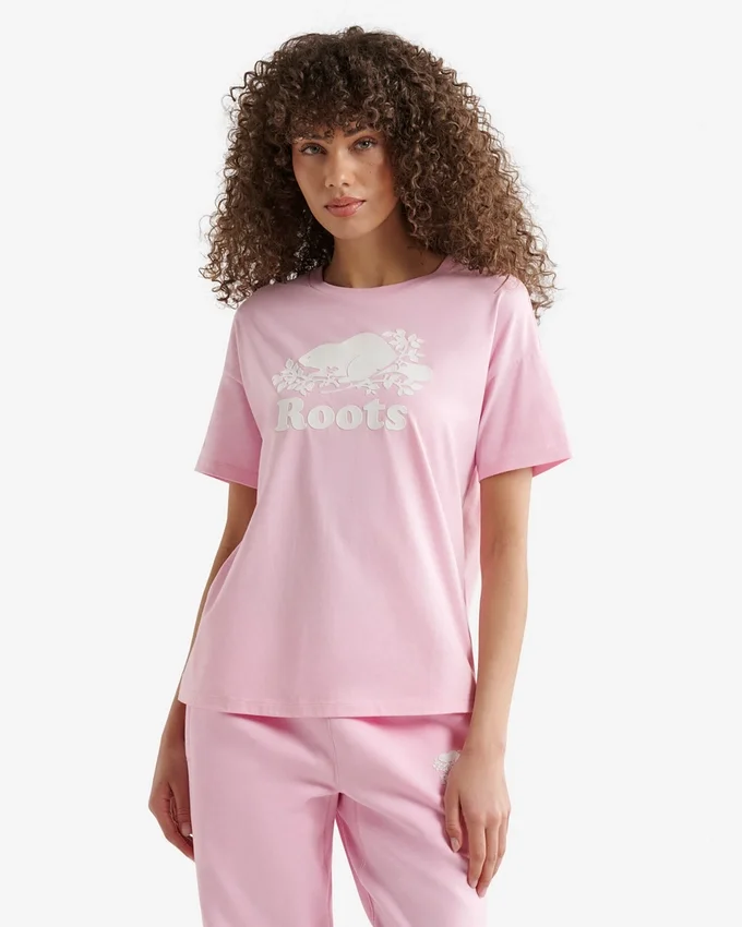 Womens Organic Relaxed Cooper T-Shirt Womens Organic Relaxed Cooper T-Shirt