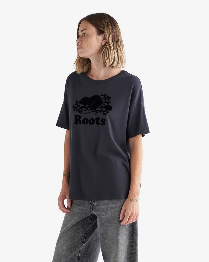 Womens Organic Relaxed Cooper T-shirt Womens Organic Relaxed Cooper T-shirt