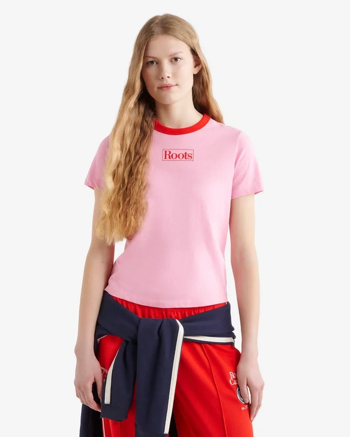 Womens Roots Athletics T-Shirt Womens Roots Athletics T-Shirt