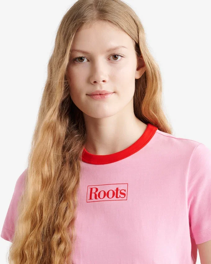 Womens Roots Athletics T-Shirt Womens Roots Athletics T-Shirt
