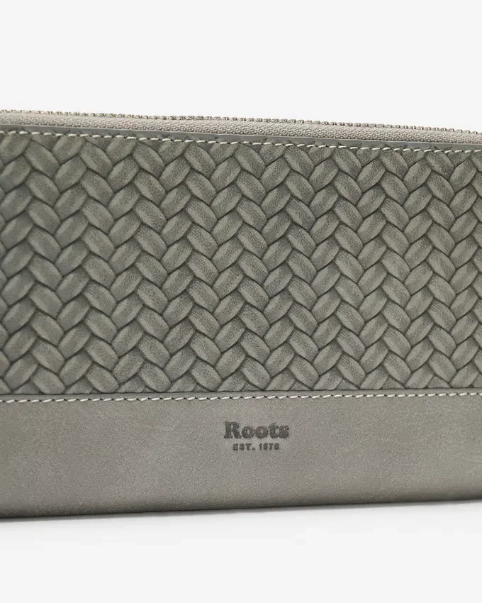 Zip Around Clutch Woven Zip Around Clutch Woven